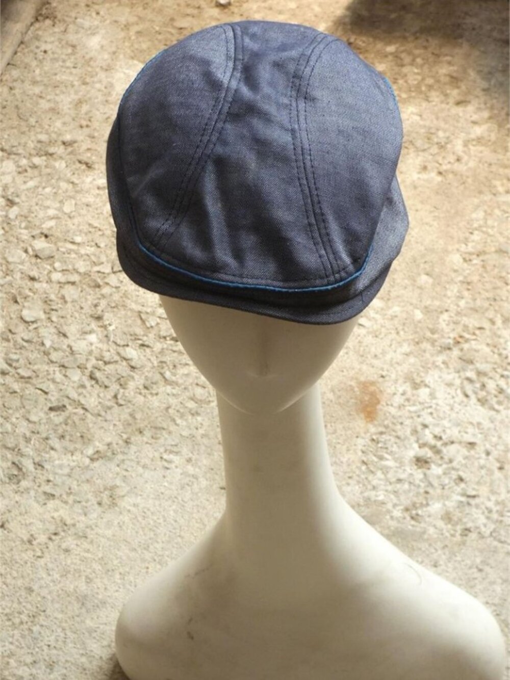 REX Men's Classic Newsboy Style Driving Cap - Medium